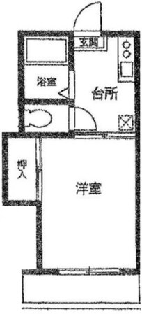 貫井ミモザ館の物件間取画像